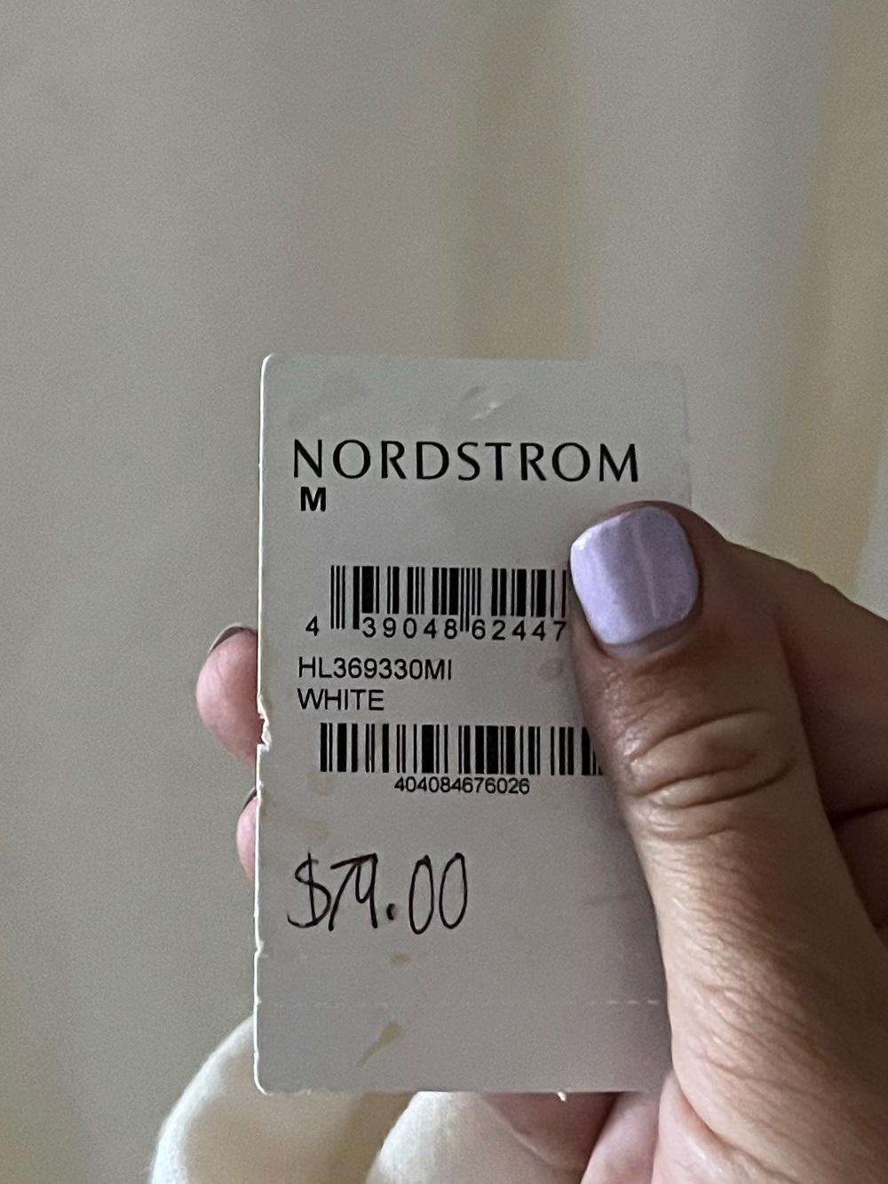 NWT Trouvé - Cream Lace-Up Waist Sweatshirt - Picture 5 of 5